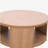 Round Coffee Table with Shelf