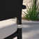Ehrenfried Powder Coated Aluminum Outdoor Stacking Dining Armchair with Cushion