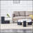 Double-Layer Round Coffee Table