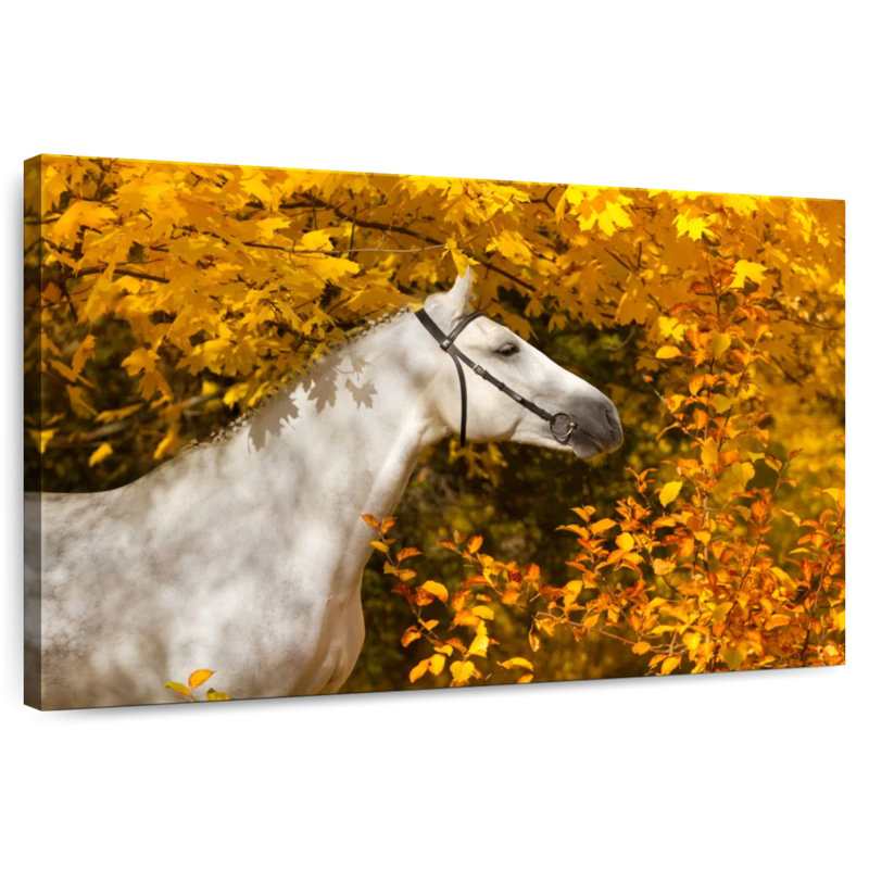 Cheval d'automne Brampt, H 8 po x l 12 po