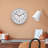 La Crosse Clock 10 in. Basics Analog Quartz Wall Clock-106209409