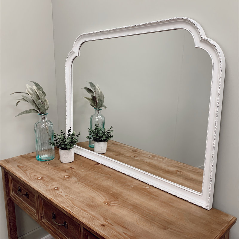 Miroir pleine grandeur Arnak, Blanc lin