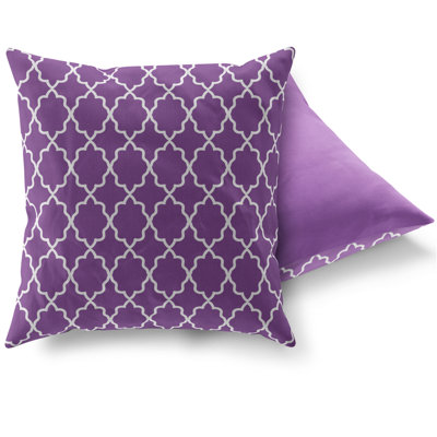 Premium Washable Cushion, 17.0 x 17.0 Inches, 50% Cotton / 50% Polyester, Silicone Filling, Concealed Zip | Soft, Comfortable & Ironable | Perfect for Home Decor, Living Room & Bedroom Accents