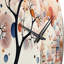 African Silk Road Memories - Horloge murale africaine-613304827