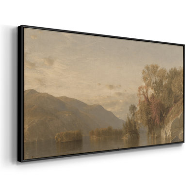 Série paysage - DCCLXII - Toile tendue avec châssis encadré - Prêt à être accroché