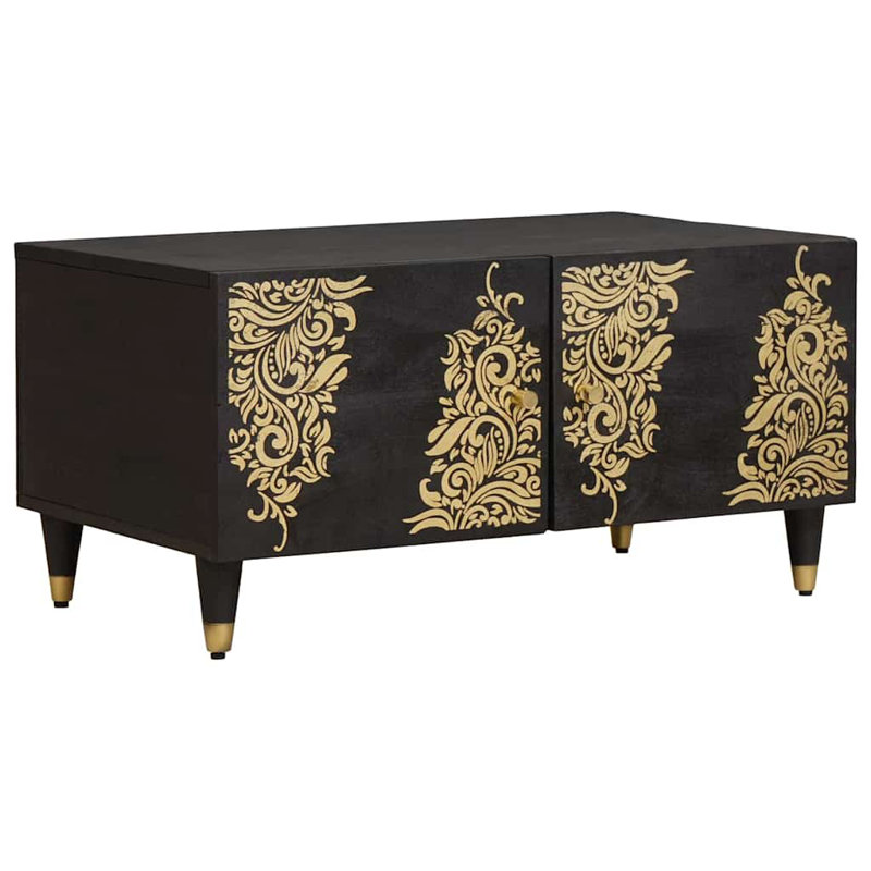 Solid Wood Coffee Table with Storage