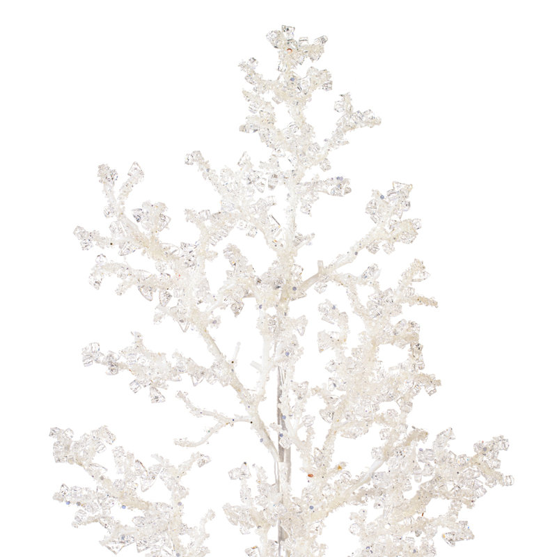 Vickerman 22" Artificial White Ice Spray 3/Bag., White