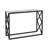 Glass Top Console Table-2042320516