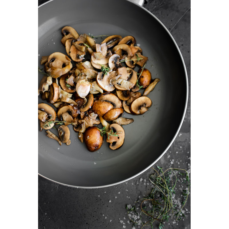 MasterClass Can-to-Pan Ceramic Non-Stick Frying Pan, Recycled Aluminium, 30 cm