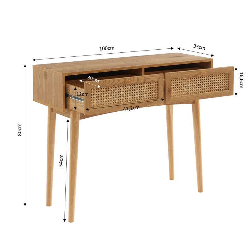Akrivi 100cm Console Table