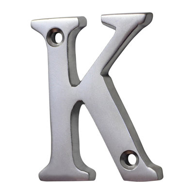 2'' H Brass House Letter