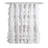 72" X 72", White Shower Curtain