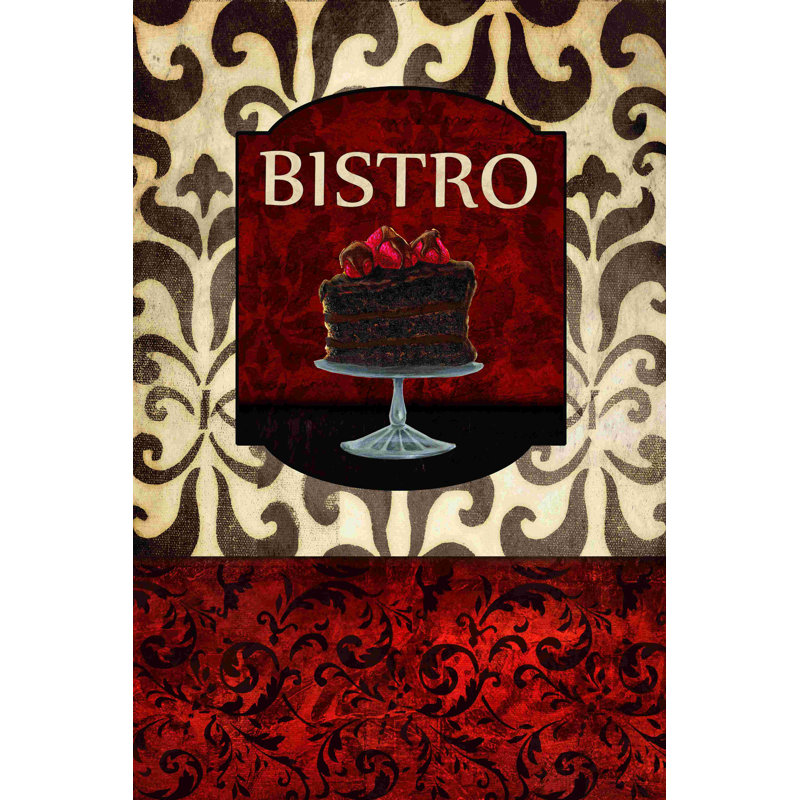 «Bistro Time», impression sur toile tendue, L 12 po x H 18 po