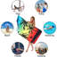 Paquet de 2 serviettes de plage surdimensionnées en microfibre épaisse et exempte de sable de 30 po x 60 po, super absorbantes pour la plage