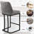 Irvona Upholstered Counter Stool with Metal Frame-1534151231