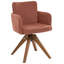 50 cm H Upholstered Boucle Armchair-2027707024-2027707027