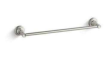 Bellis® Towel Bar, 24", 24", Nickel Silver