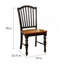 Chaise d'appoint de style transitionnel 2Pc