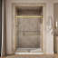 Levity Plus Less Sliding Shower Door, 81-5/8" H x 56-5/8 - 59-5/8" W, With 3/8" Thick Crystal Clear Glass-335228499