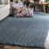 Waville Handmade Flatweave Area Rug in Blue