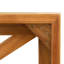 Ensemble de canapé modulaire d'extérieur en bois avec coussins de qualité supérieure pour se détendre