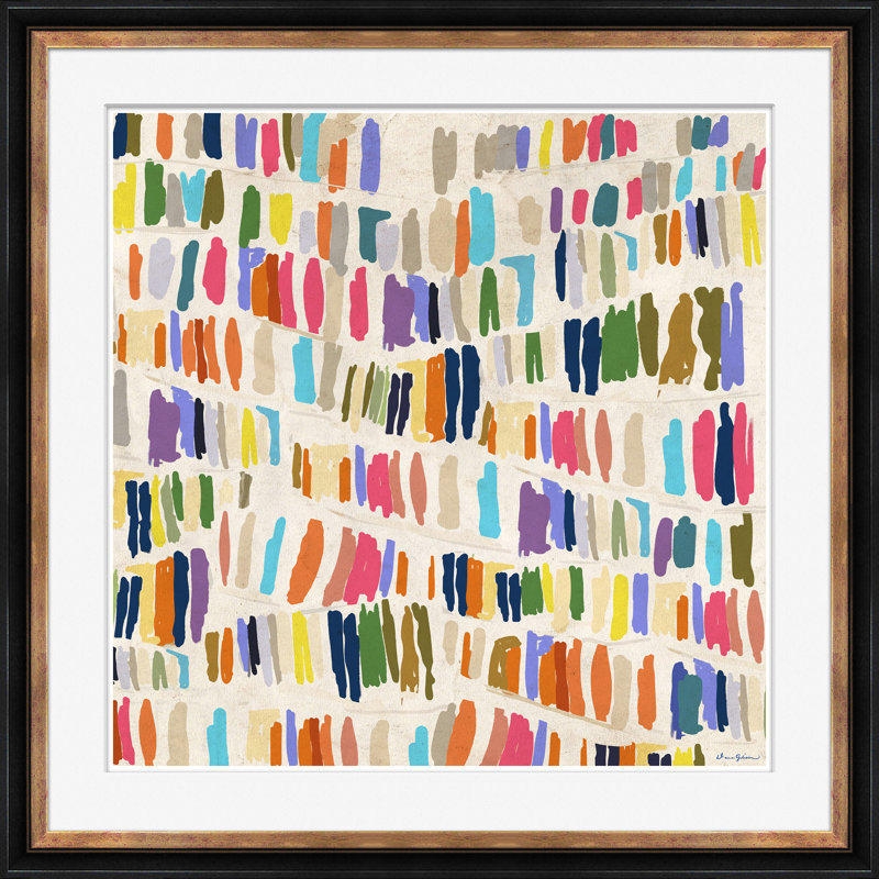 Library by Dana Gibson - Picture Frame Painting on Paper