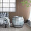 Table d'appoint cylindrique 22,5 x 22,5 x 26 po