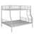 Full XL Over Queen Metal Bunk Bed-1827080749