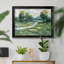 Delaware Water Gap - reproduction d'art sur toile encadrée-406375703-406375697