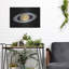  «Saturn 2» par le télescope Hubble de la NASA, art mural en métal, 16 po x 12 po-1248799357