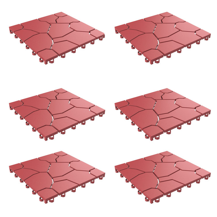 Walk This Way ! Gardening 2 11.5" x 11.5" Plastic Tile