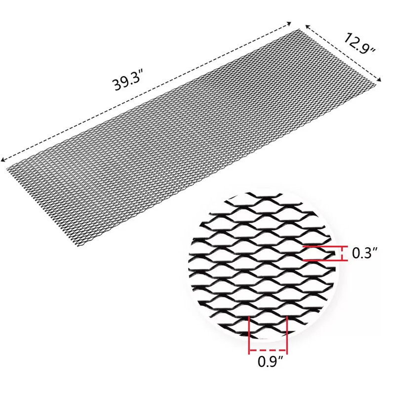 Panneaux de clôture en aluminium