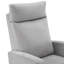 Chaise berçante rembourrée avec repose-pieds et dossier haut-1941725638