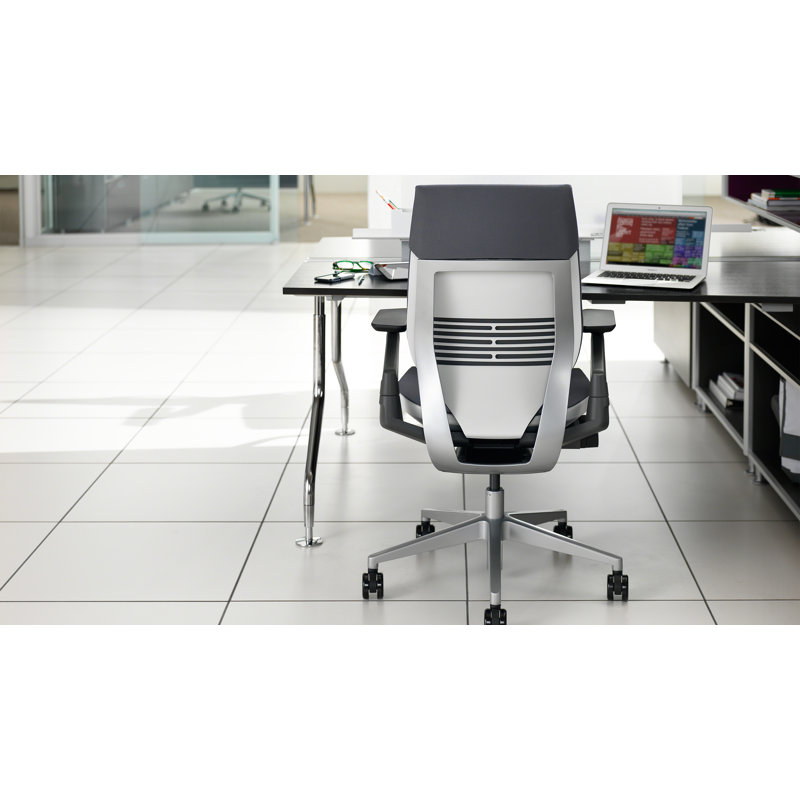 Steelcase Gesture Task Chair, Oatmeal, Light, Carpet