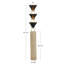 Versus 67-in Brass Floor Lamp-400232688