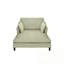 Chaise longue avec coussins et pieds robustes-1970203532