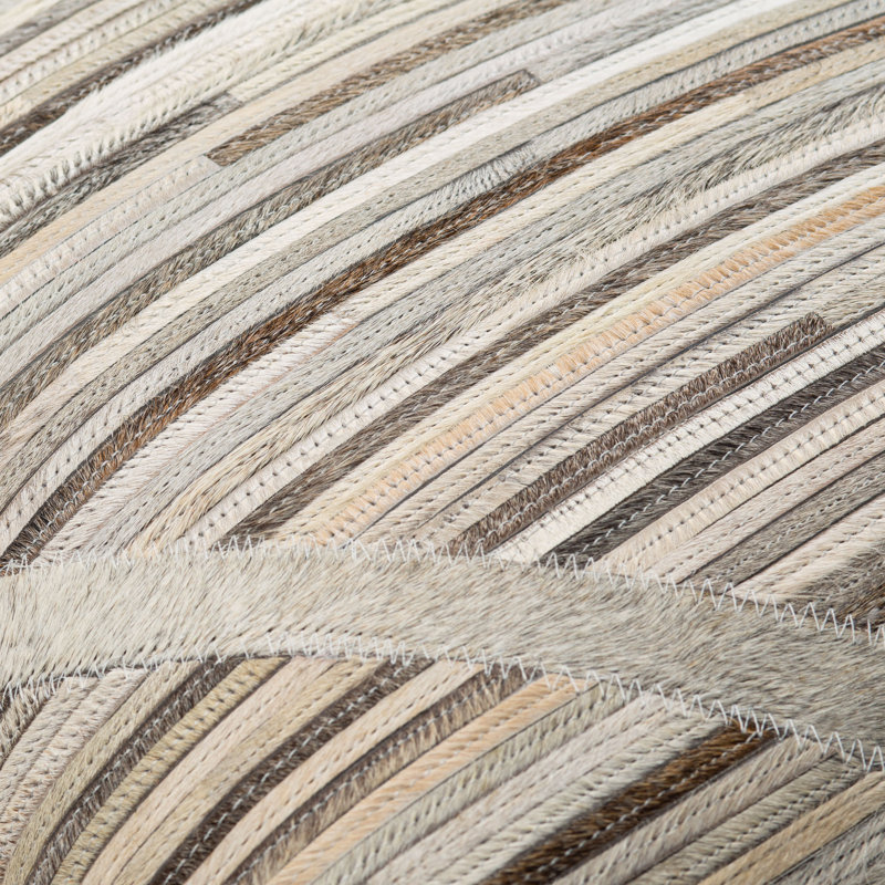 Zander Striped Down Throw Pillow