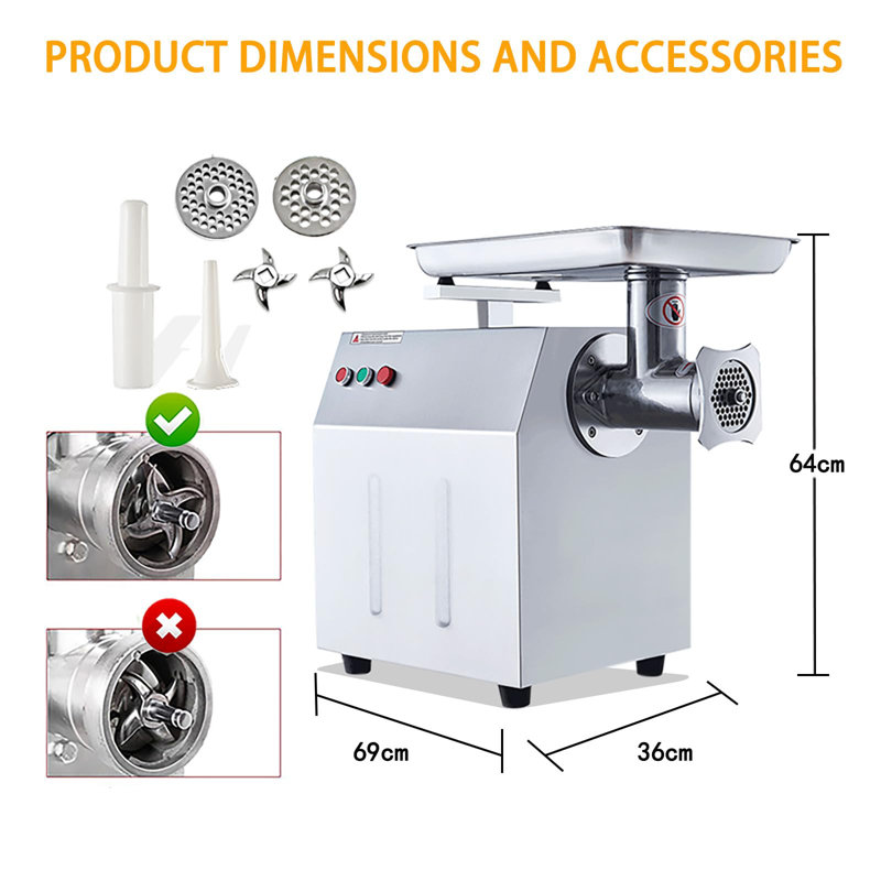 Heavy Duty Electric Meat Grinder
