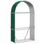 Porte-bûches en acier galvanisé 47,2 po x 17,7 po x 82,7 po-2120662024