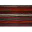 Tapis rayé en laine 5 x 5