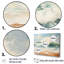 Pinney - plage et océan, reproduction d'art sur toile-96320866-96320867