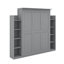 Grand lit escamotable avec tablettes et DEL-600736082