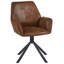 52cm H Polyester Upholstered Upholstered Back Armchair in Beige