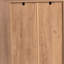 Banc de rangement multifonctionnel pour chaussures avec 7 + 3 compartiments de rangement et plateau à couches réglable-1349305431-1367545903