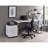 Chrome Finish Writing Desk