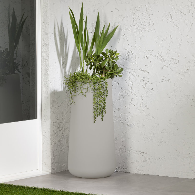Dalya Pot Planter, Greige