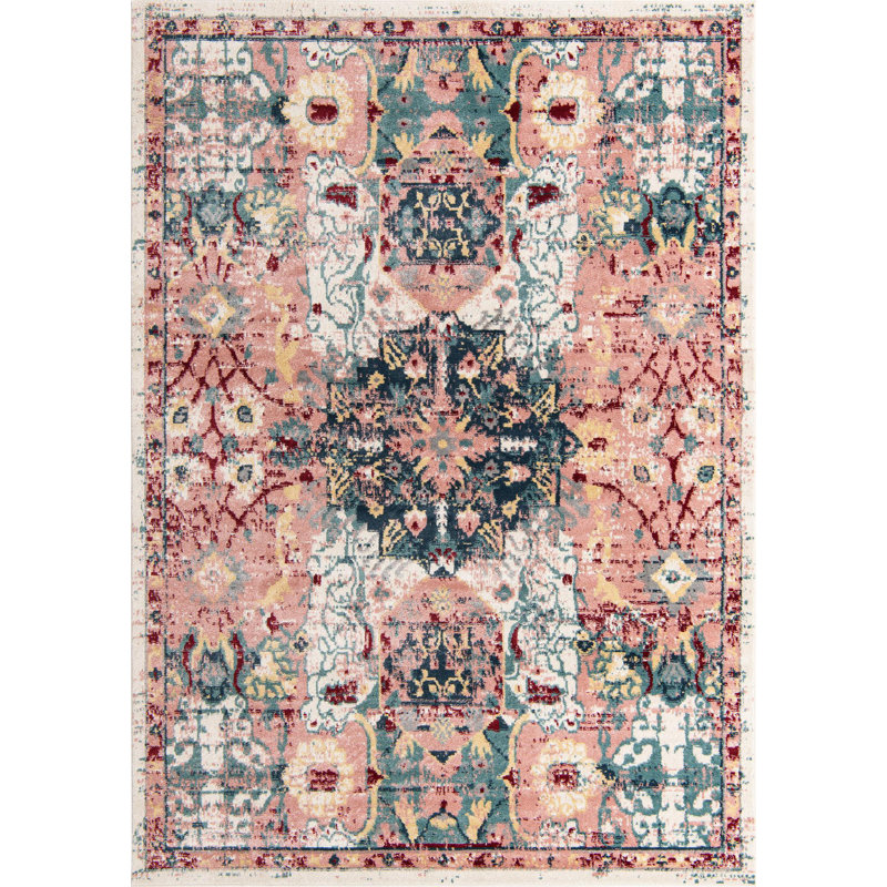 Deliylah pêche contemporaine, Rectangle 8 pi x 11 pi