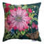 Coussin manuel à tissage carré en polyester mauve et vert manuel 12 po x 12 po Woodworkers & Weavers