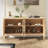 60" W Rustic Farmhouse Sideboard With Adjustable Shelves-1701962970