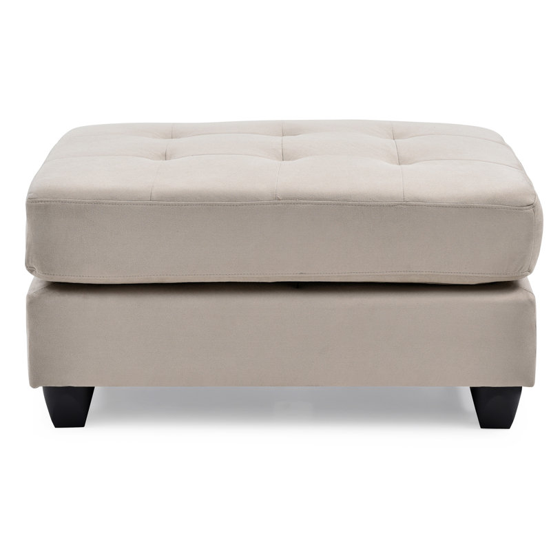 Repose-pieds Malone, Beige